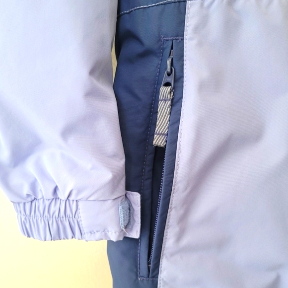 New Columbia Waterproof Light Blue and Navy Jacket, Size M/L - Picture 4 of 8
